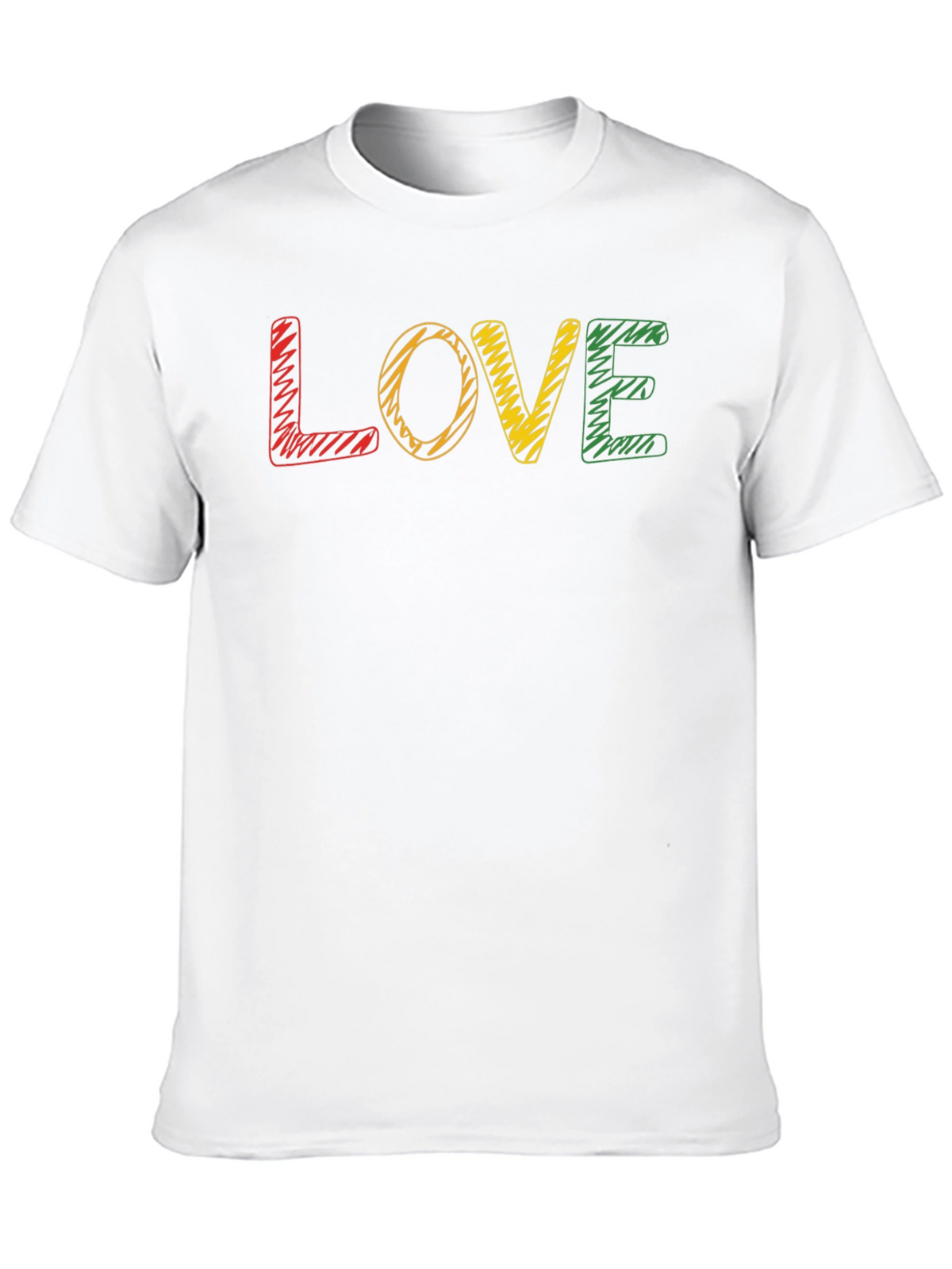 Rasta Love T-Shirt - Reggae Inspired Graphic Tee