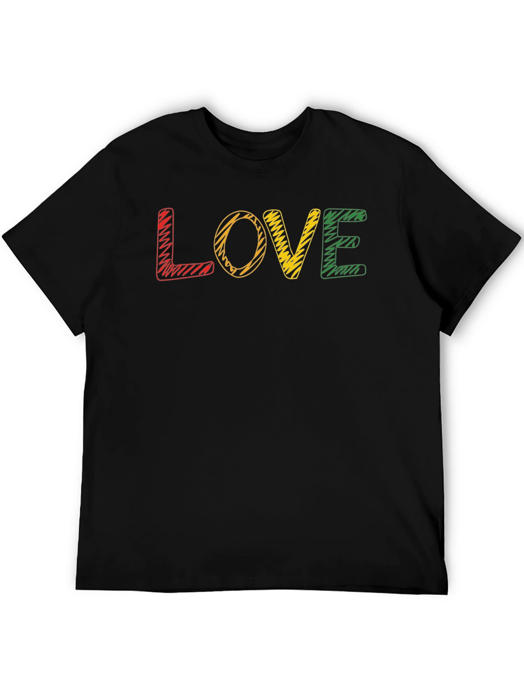 Rasta Love T-Shirt - Reggae Inspired Graphic Tee