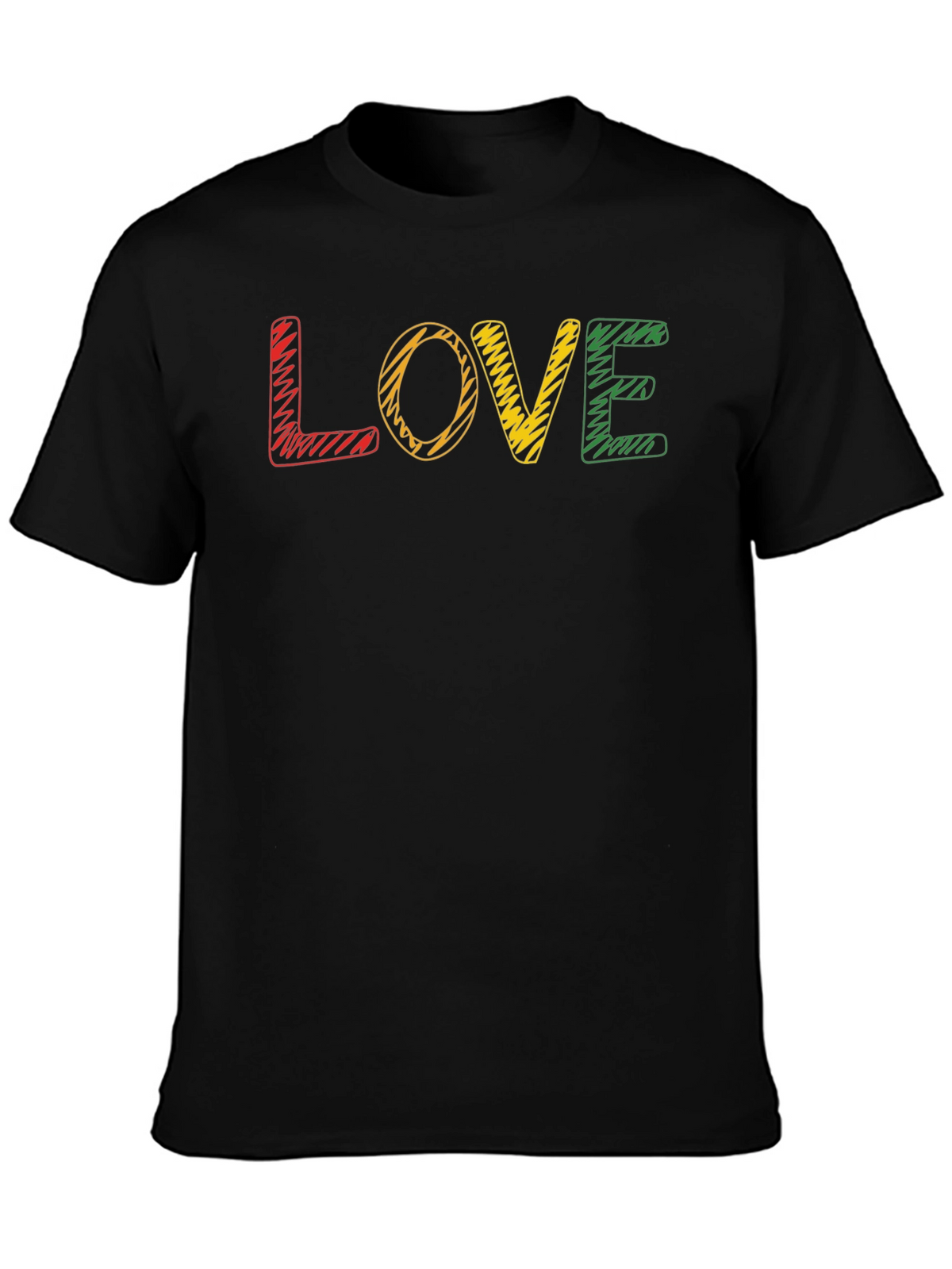 Rasta Love T-Shirt - Reggae Inspired Graphic Tee