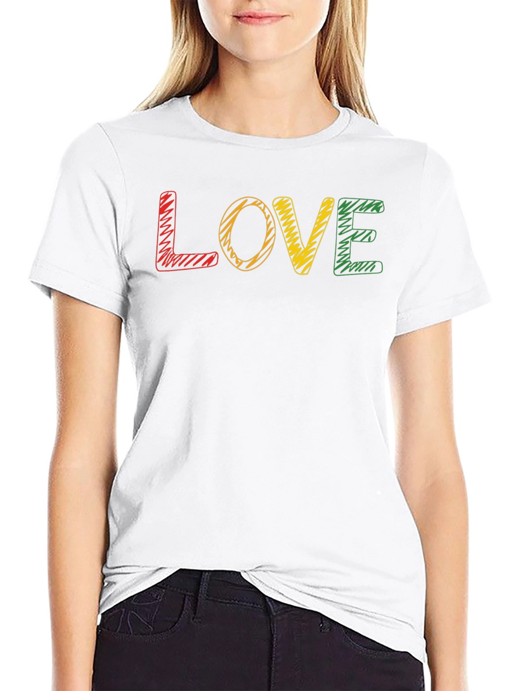 Rasta Love T-Shirt - Reggae Inspired Graphic Tee