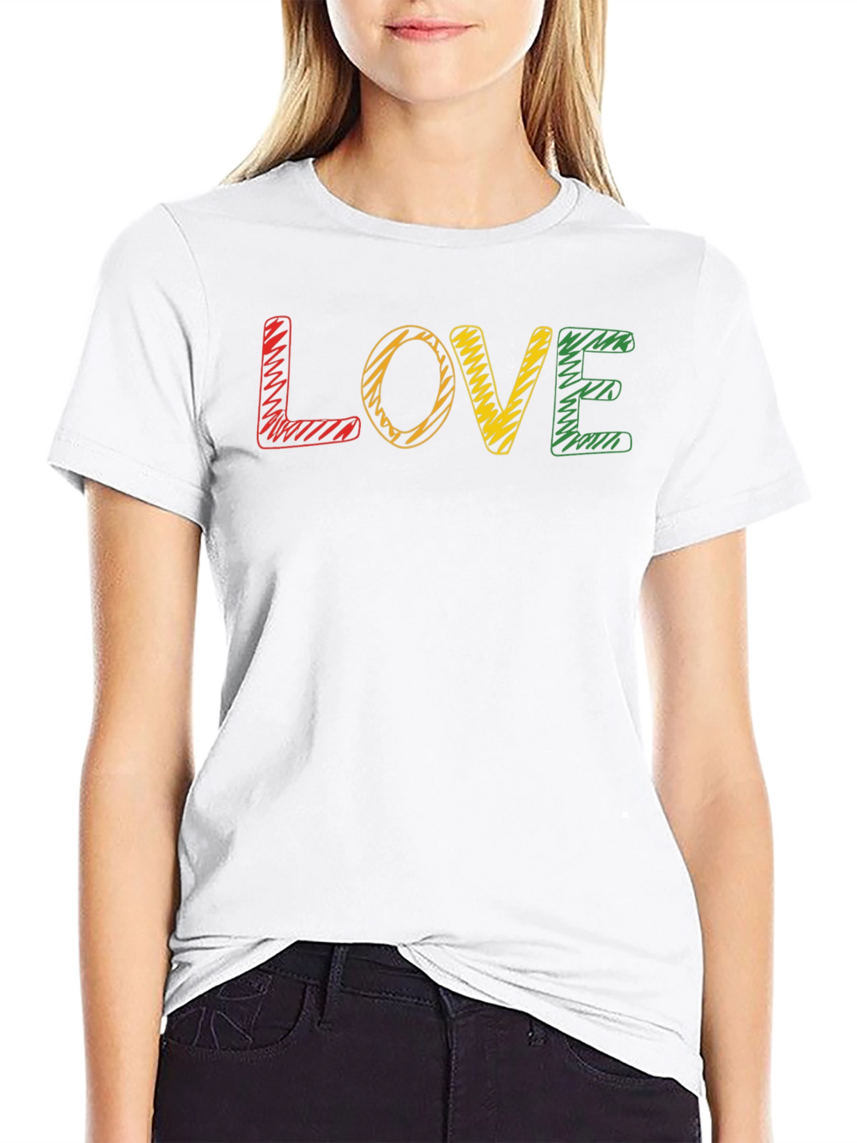 Rasta Love T-Shirt - Reggae Inspired Graphic Tee