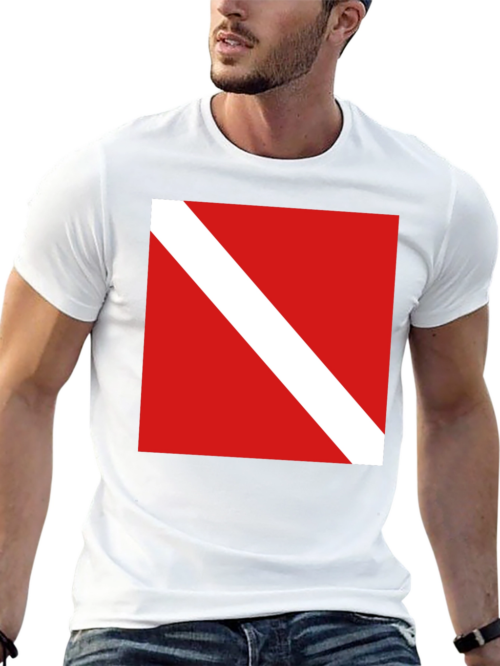 Diver Down Flag Tee - Scuba Diving Shirt