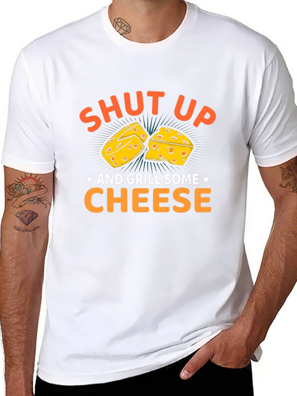 Shut Up and Grill Some Cheese T-Shirt