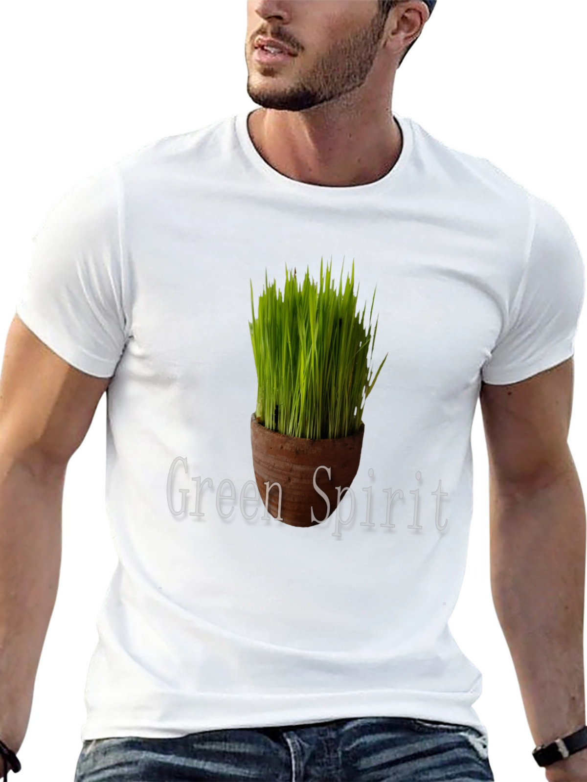 Green Spirit Tee - Natural Vibes
