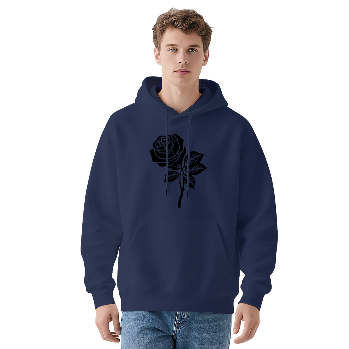 Rose Graphic Hoodie