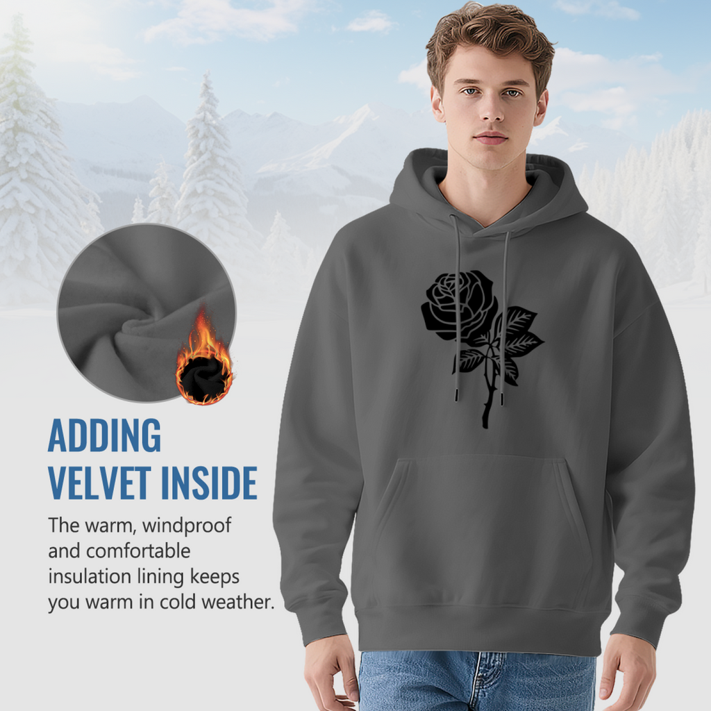 Rose Graphic Hoodie