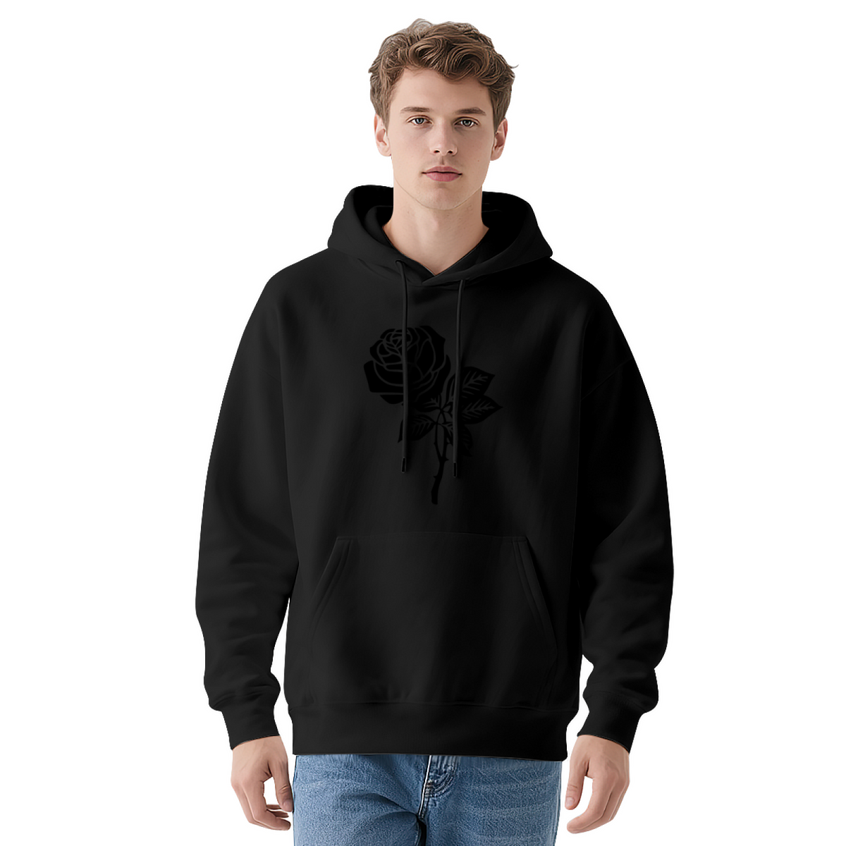Rose Graphic Hoodie