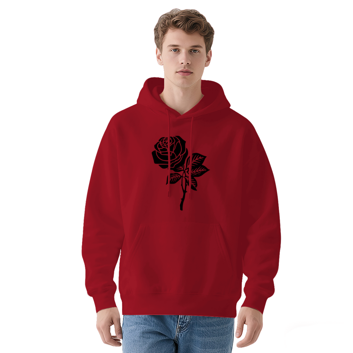 Rose Graphic Hoodie