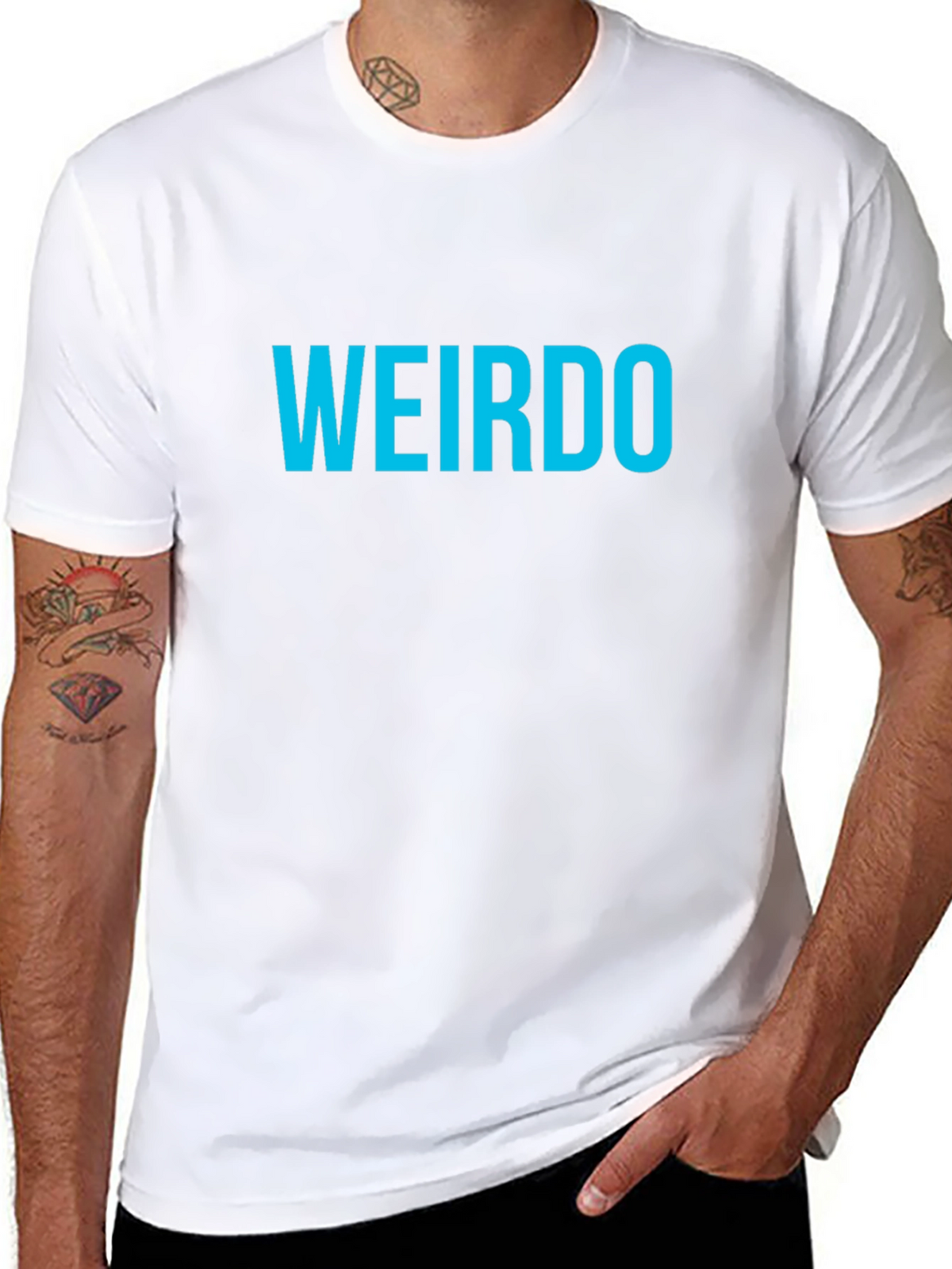 Weirdo Graphic T-Shirt - Bold Statement Tee