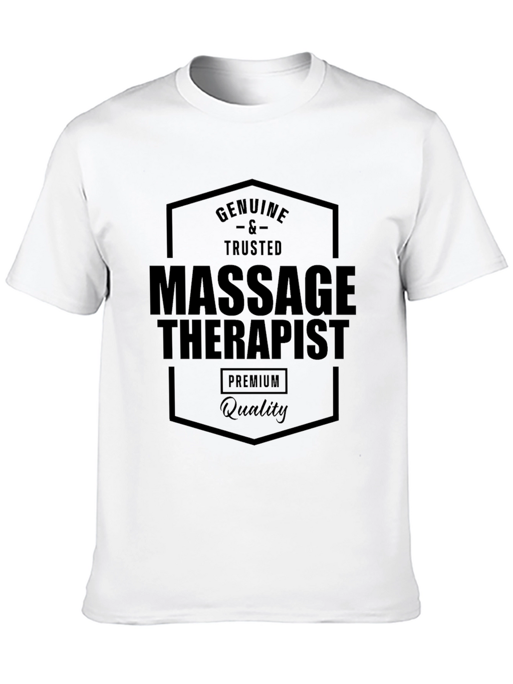 Massage Therapist Premium Quality Black T-Shirt