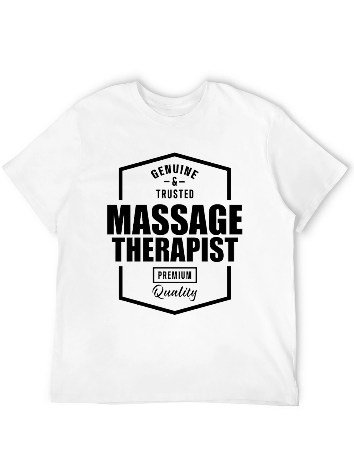 Massage Therapist Premium Quality Black T-Shirt
