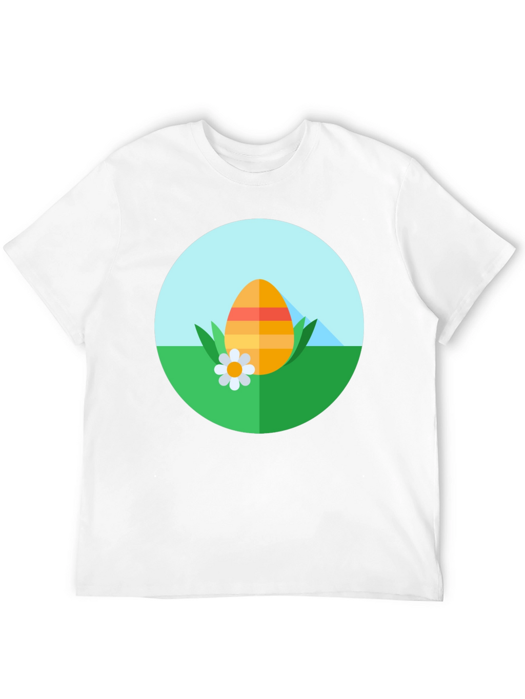 Easter Egg Graphic Tee - Black