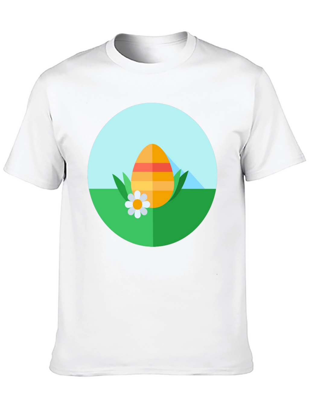 Easter Egg Graphic Tee - Black