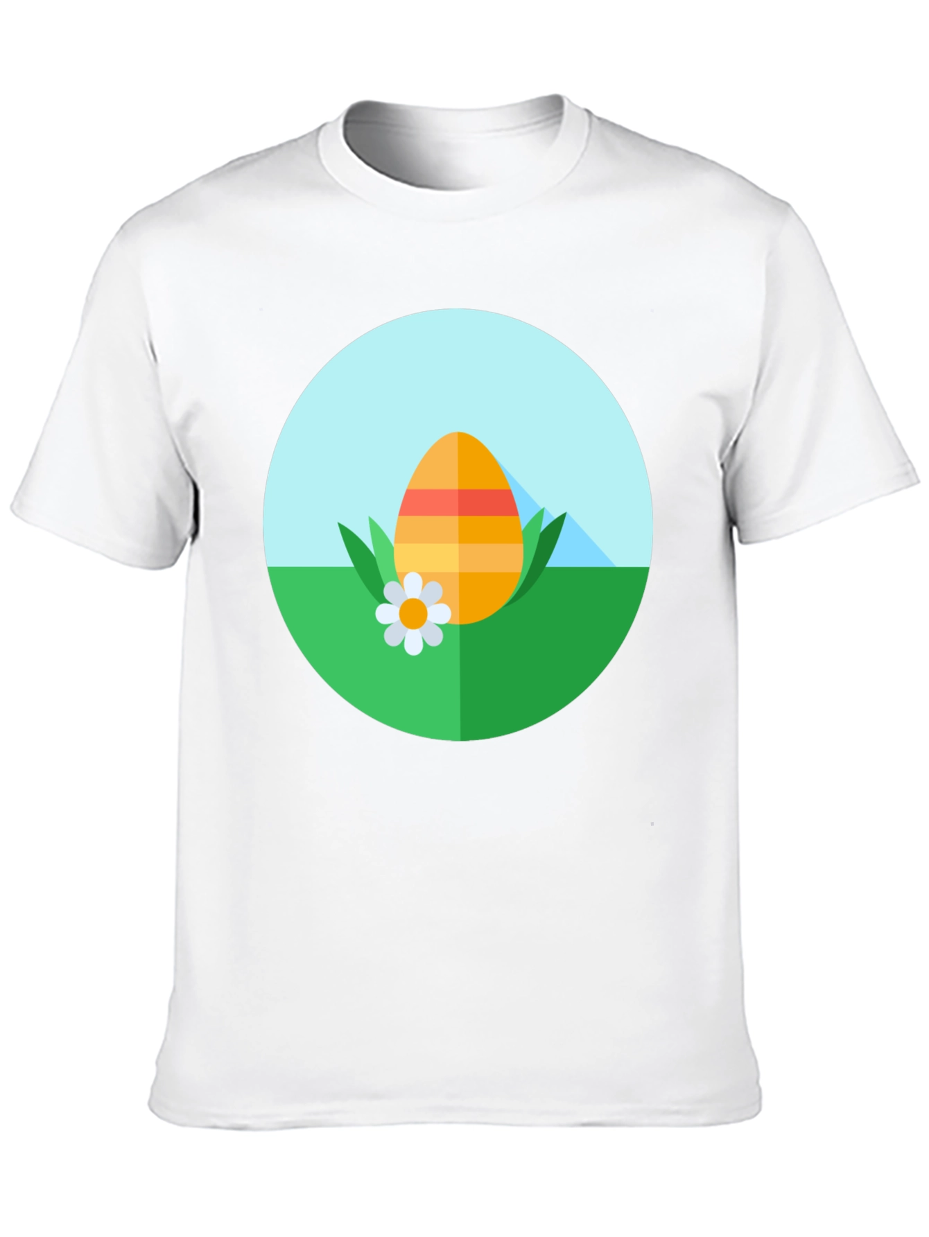 Easter Egg Graphic Tee - Black