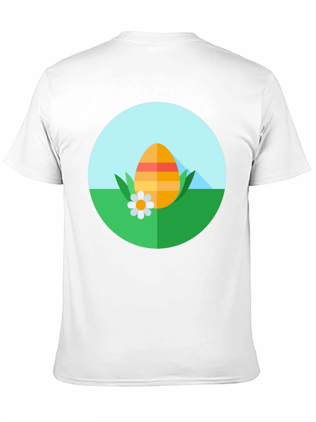 Easter Egg Graphic Tee - Black