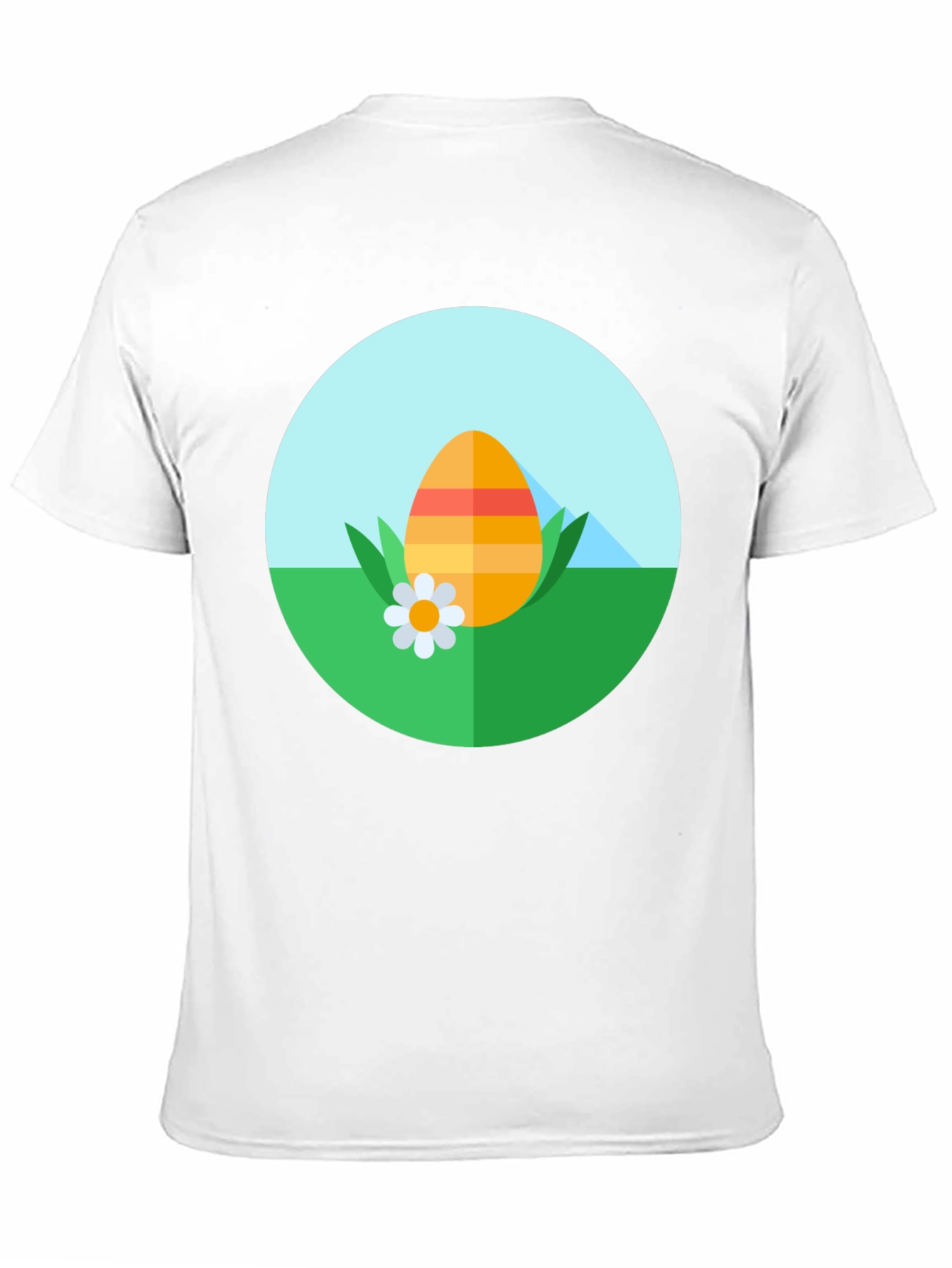 Easter Egg Graphic Tee - Black