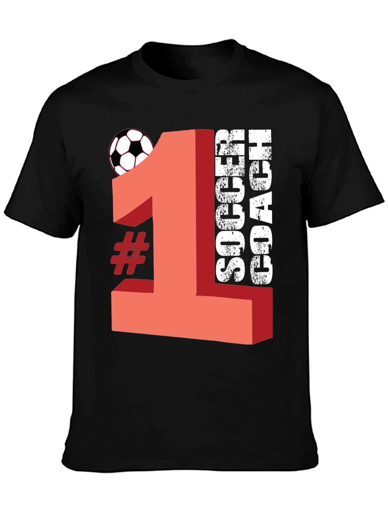 #1 Soccer Coach T-Shirt - Gift for Coaches
