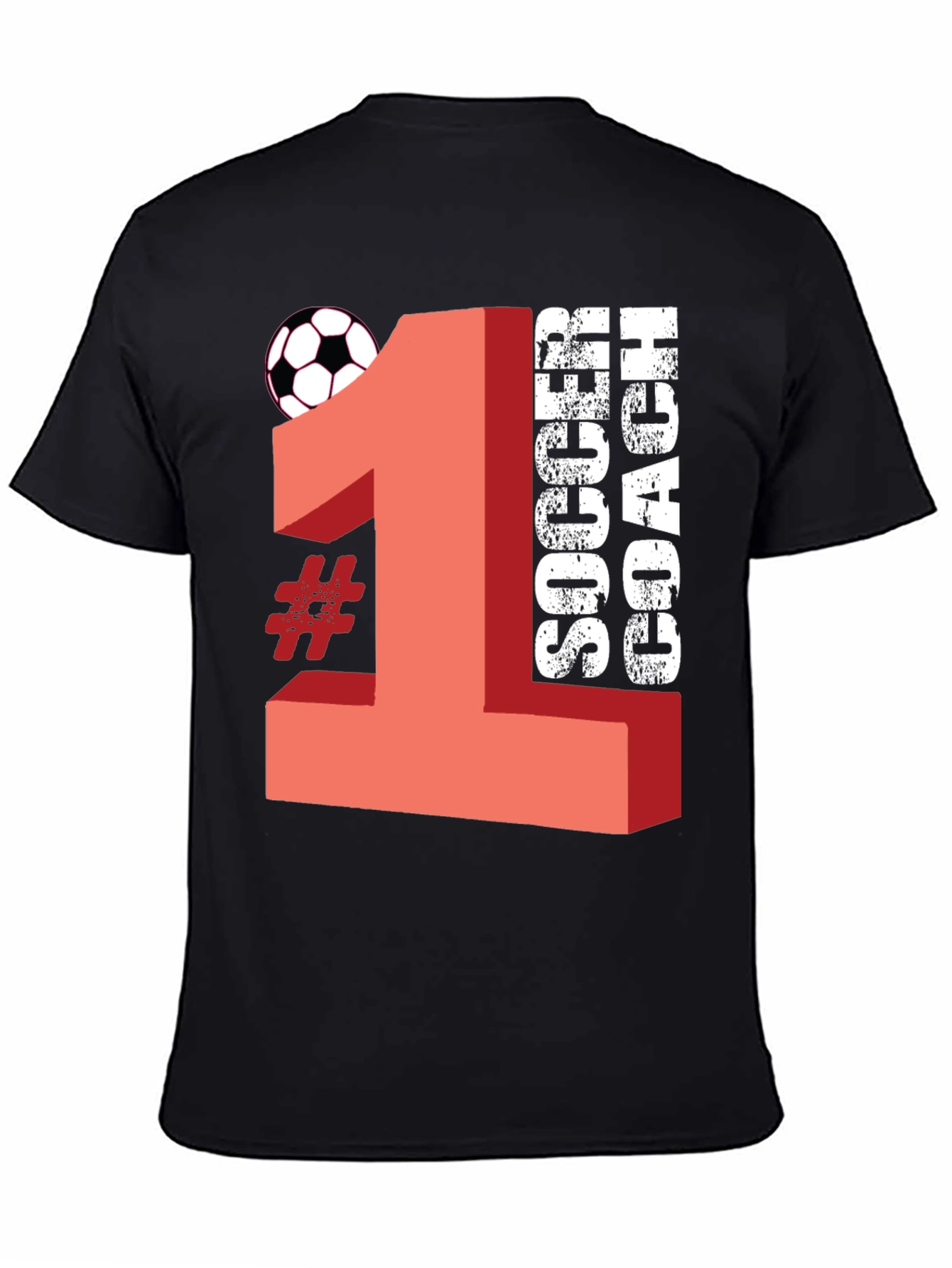 #1 Soccer Coach T-Shirt - Gift for Coaches