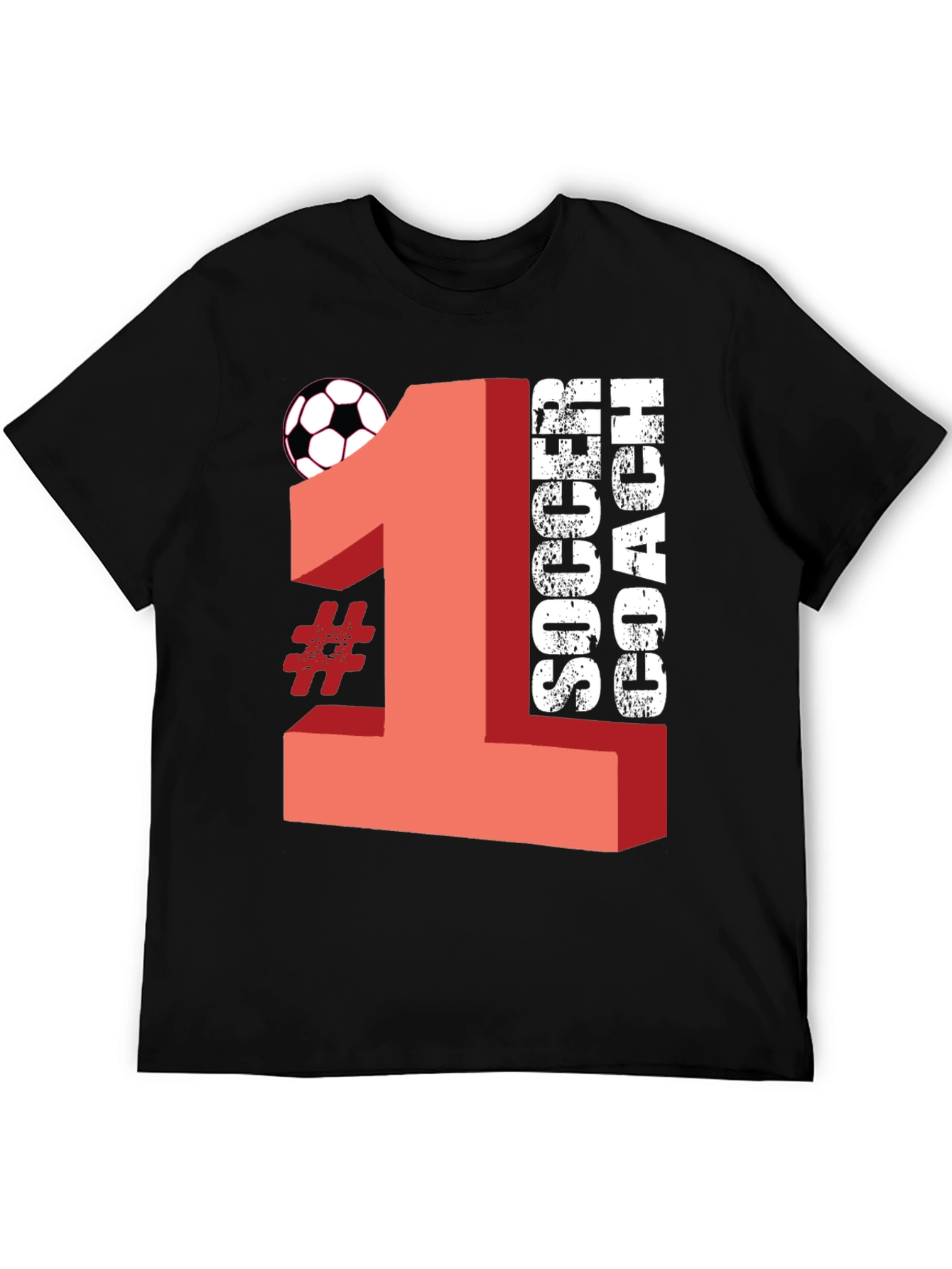 #1 Soccer Coach T-Shirt - Gift for Coaches