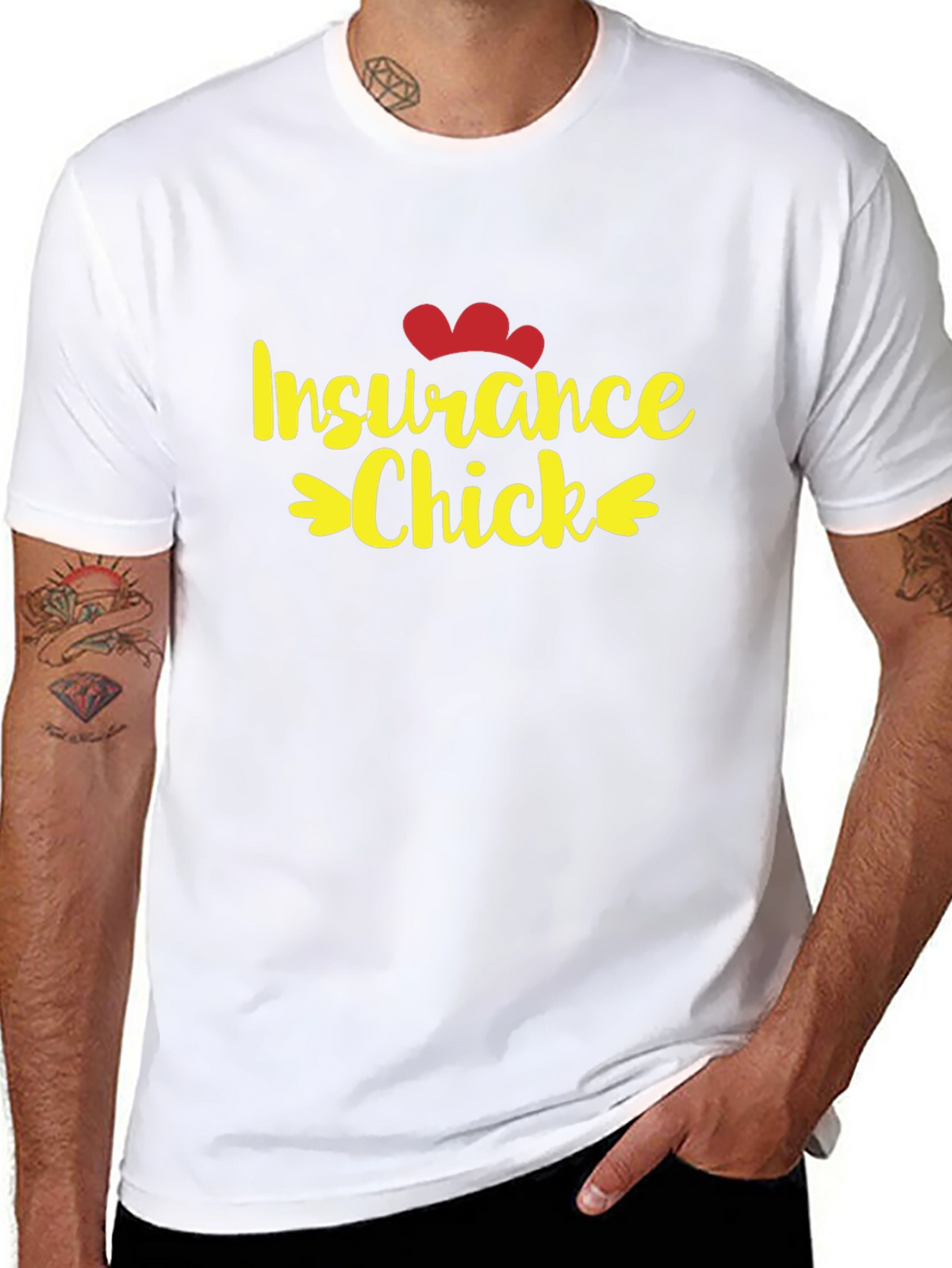 Insurance Chick T-Shirt - Cute and Fun
