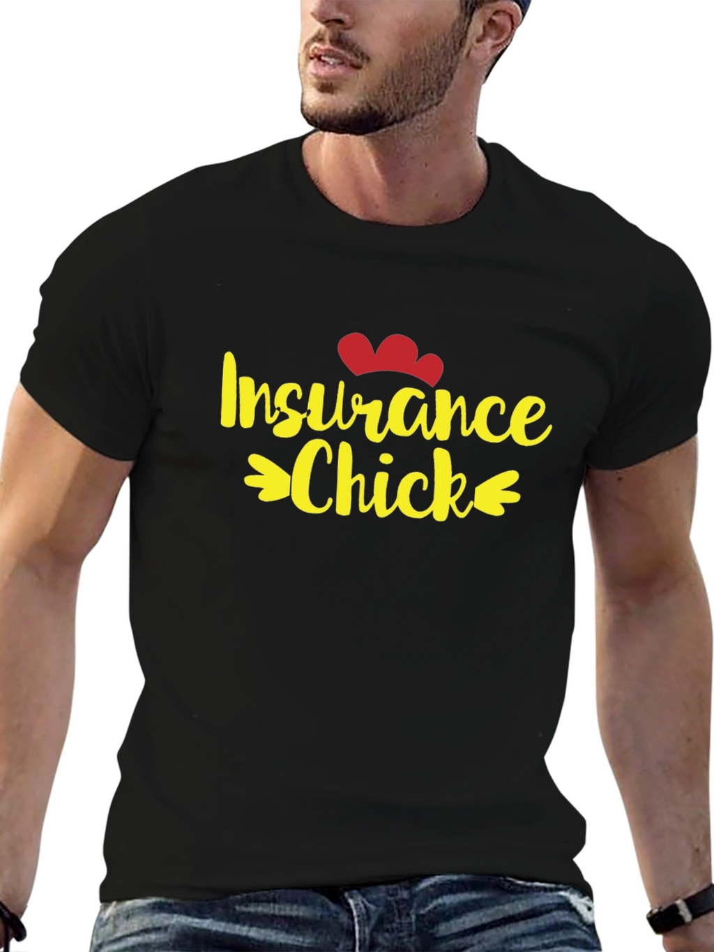 Insurance Chick T-Shirt - Cute and Fun