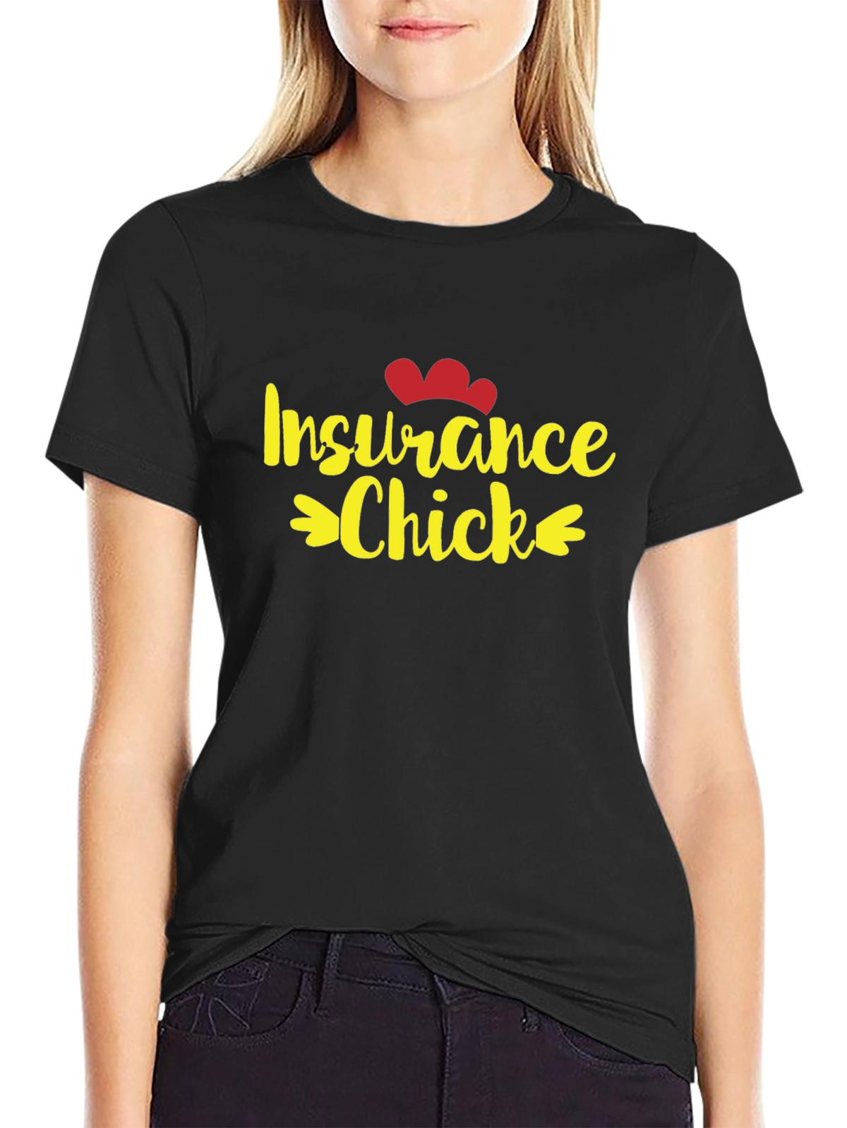 Insurance Chick T-Shirt - Cute and Fun