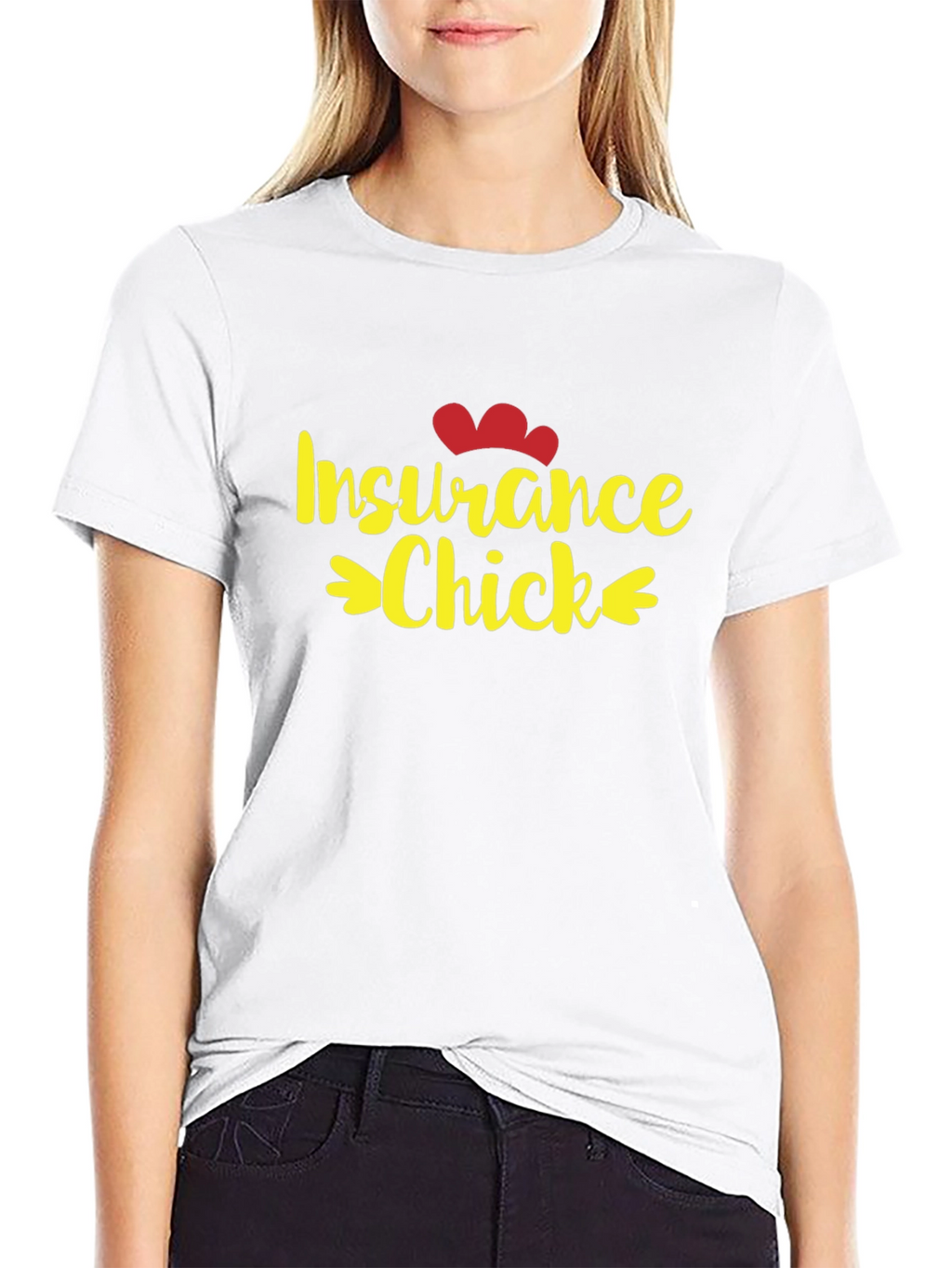 Insurance Chick T-Shirt - Cute and Fun