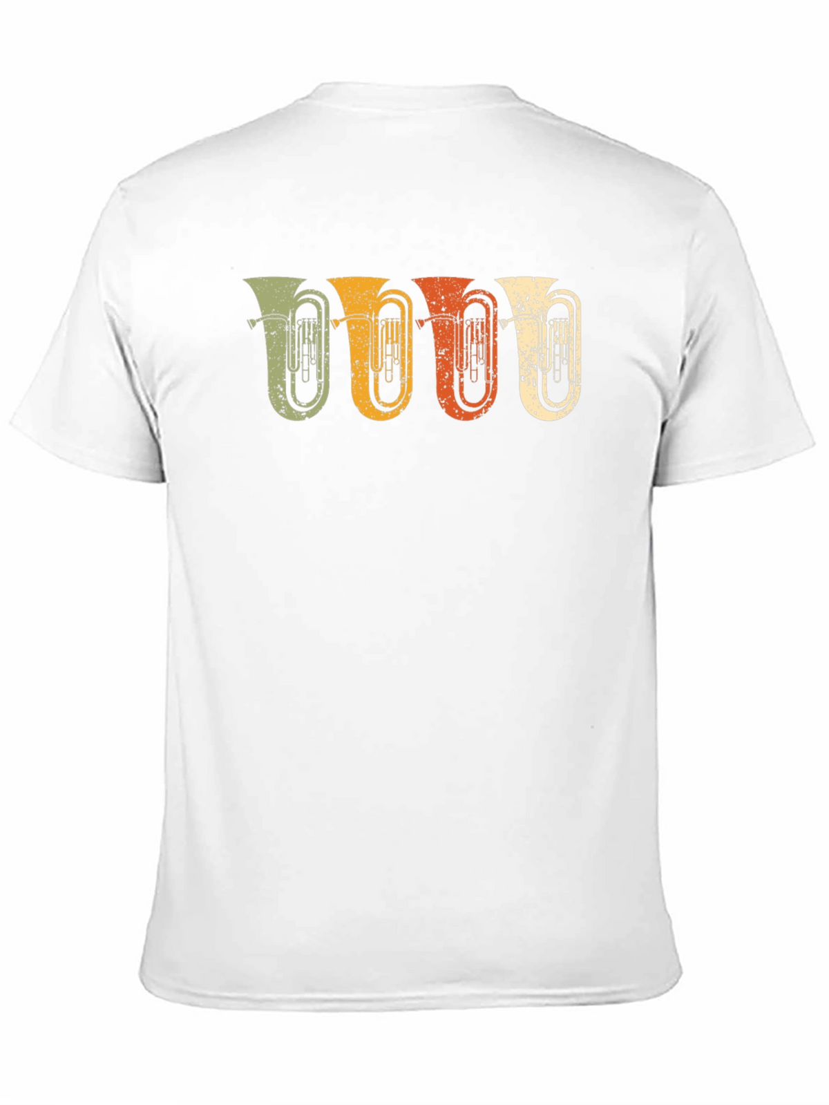 Retro Tuba Band T-Shirt - Music Lover Tee