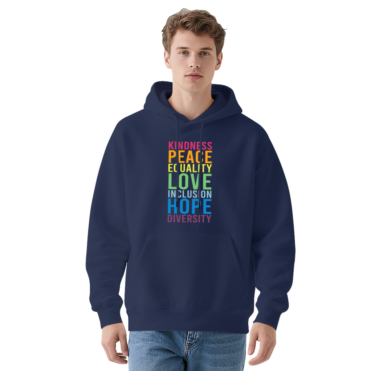 Kindness Peace Love Hoodie