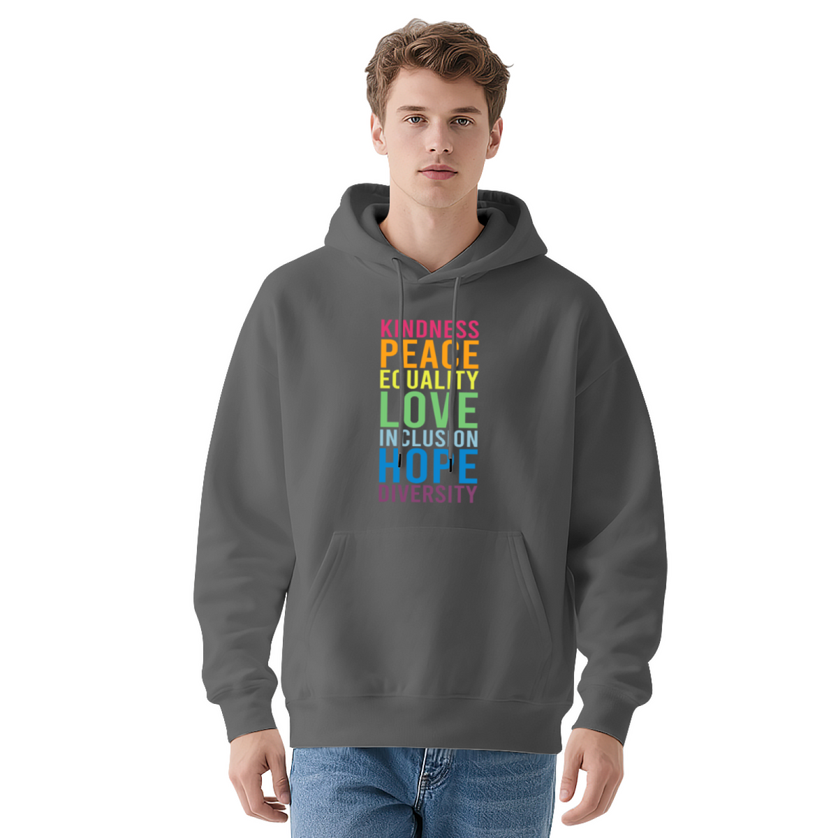 Kindness Peace Love Hoodie
