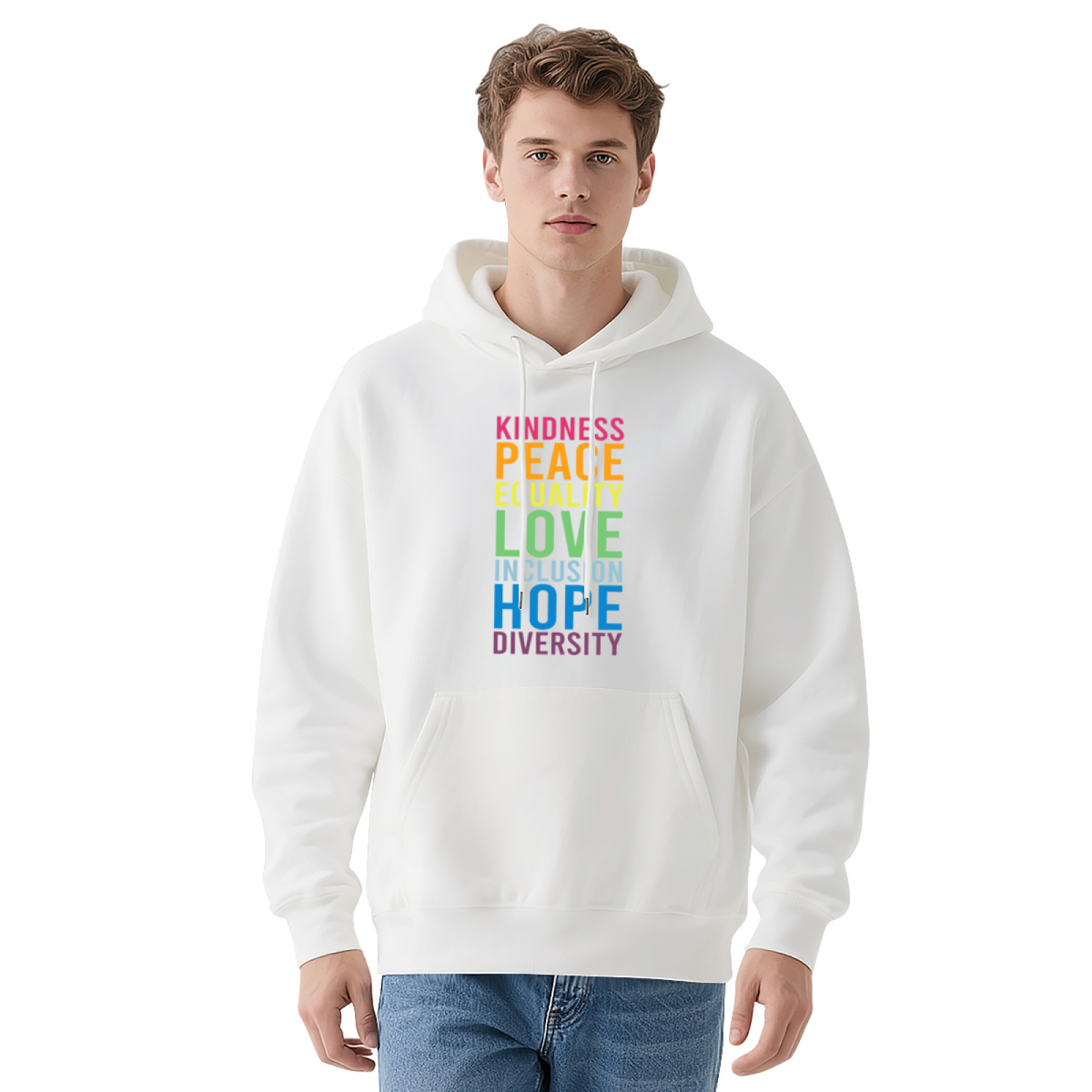 Kindness Peace Love Hoodie