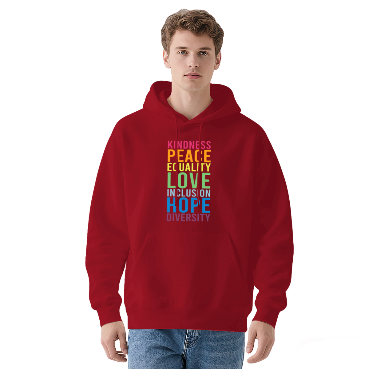 Kindness Peace Love Hoodie