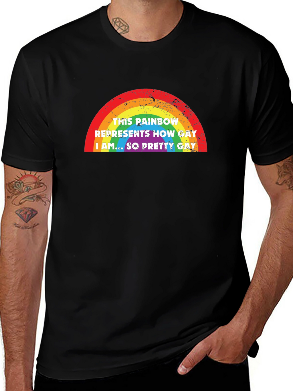 Rainbow LGBTQ+ Pride T-Shirt