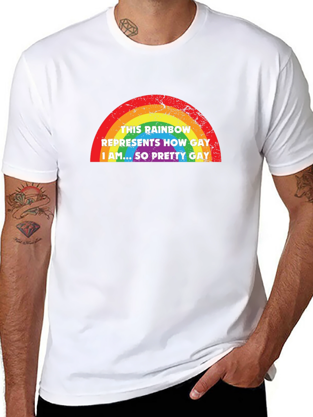 Rainbow LGBTQ+ Pride T-Shirt