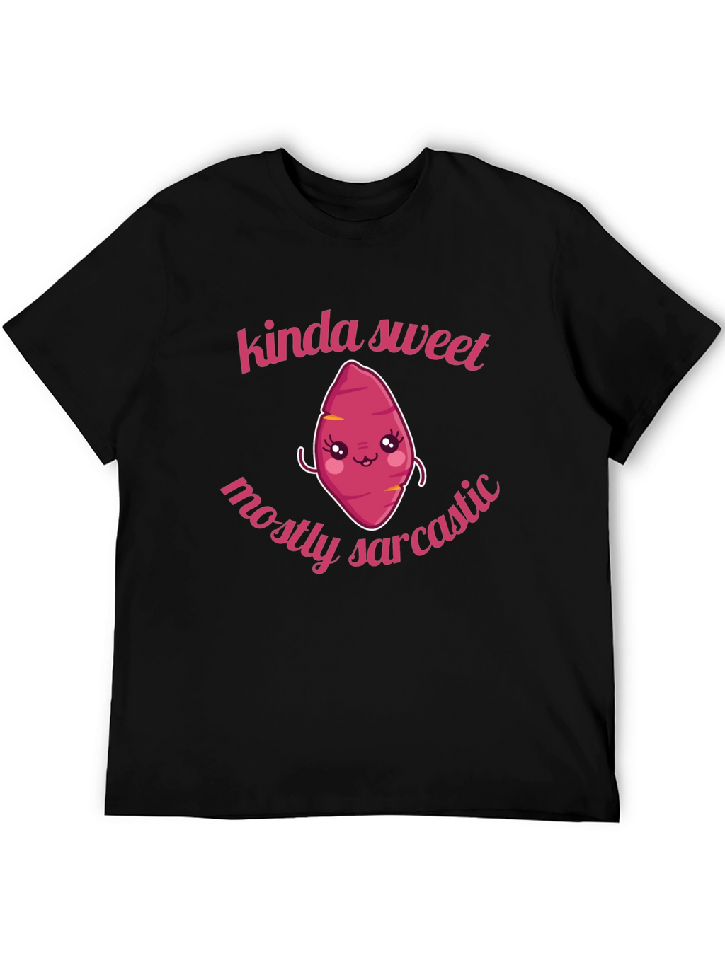 Kinda Sweet Mostly Sarcastic Kawaii Sweet Potato T-Shirt