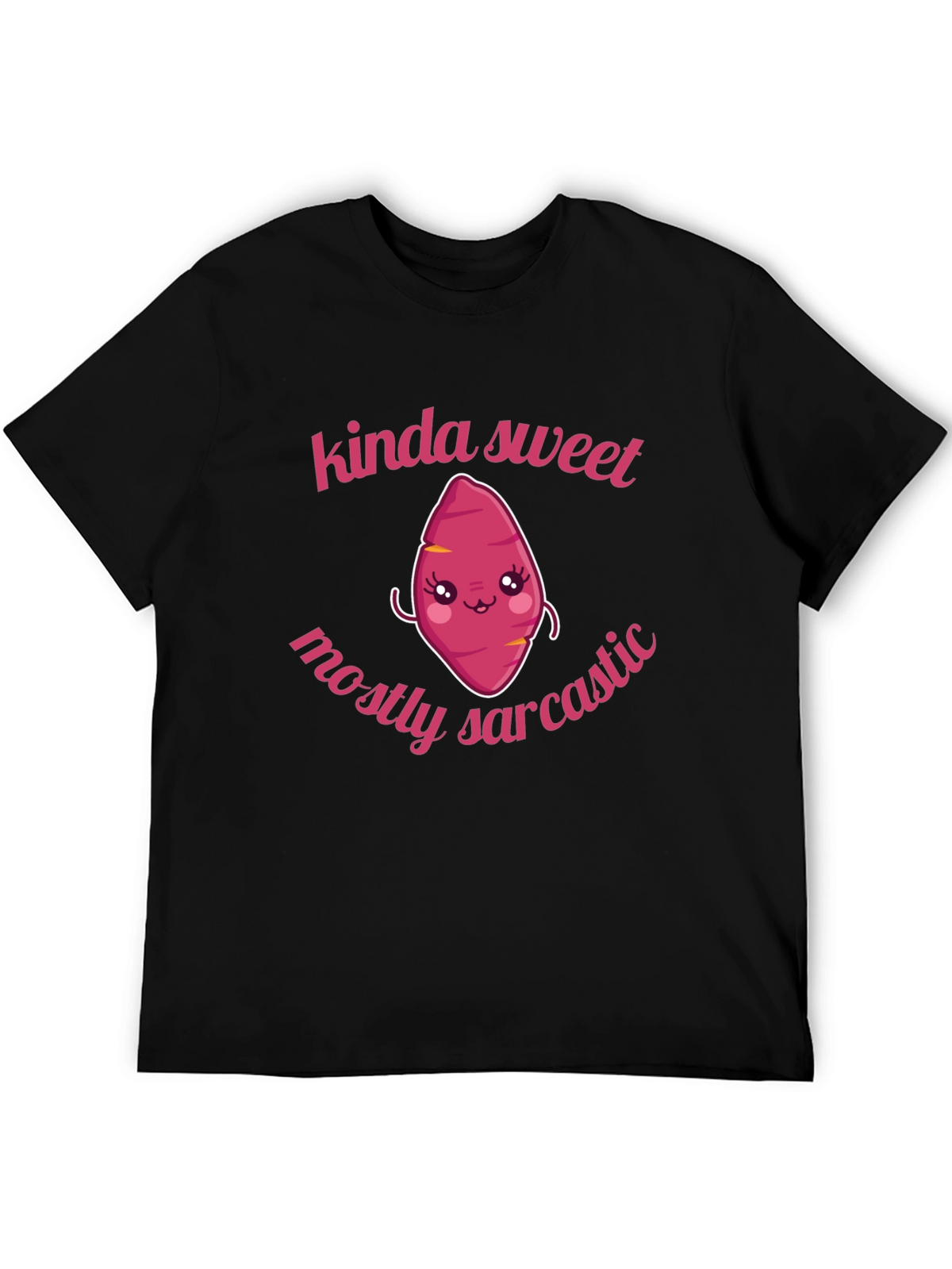 Kinda Sweet Mostly Sarcastic Kawaii Sweet Potato T-Shirt