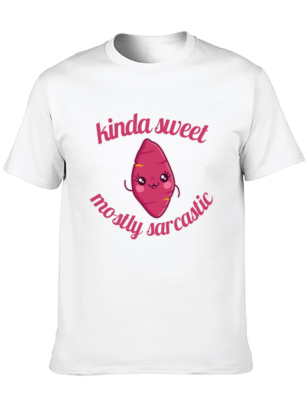 Kinda Sweet Mostly Sarcastic Kawaii Sweet Potato T-Shirt