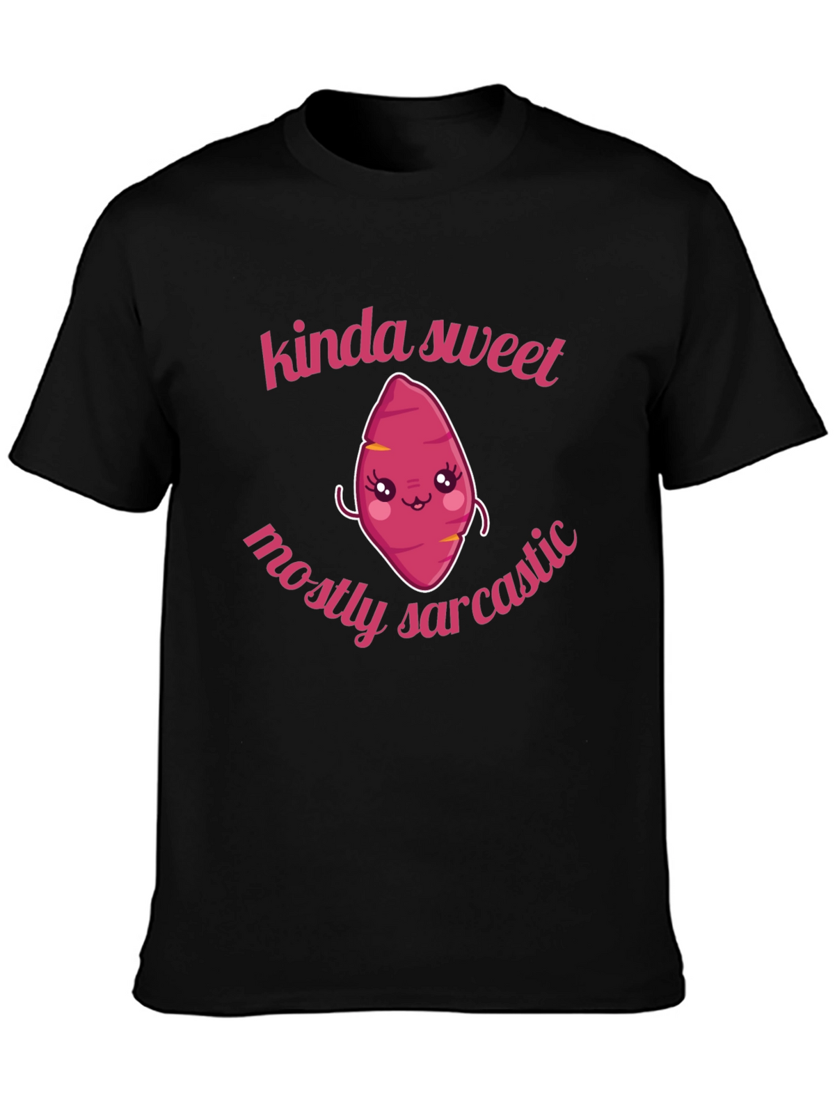 Kinda Sweet Mostly Sarcastic Kawaii Sweet Potato T-Shirt