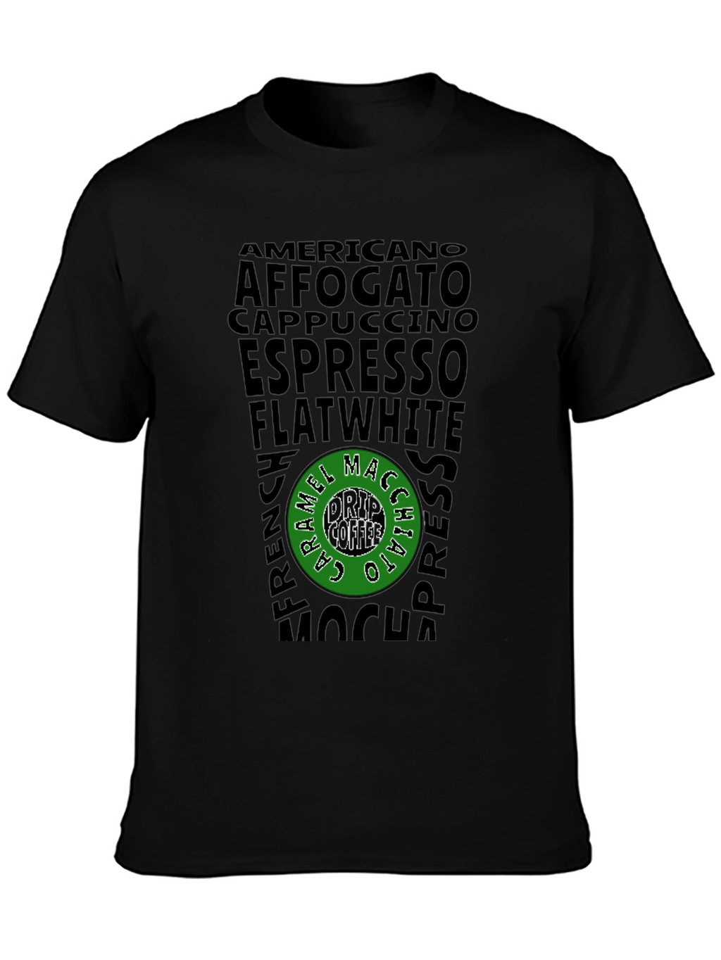 Coffee Lover T-Shirt - Black Graphic Tee