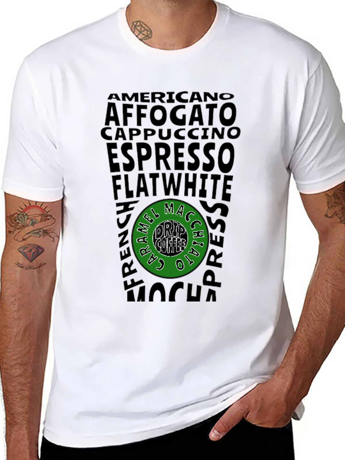 Coffee Lover T-Shirt - Black Graphic Tee