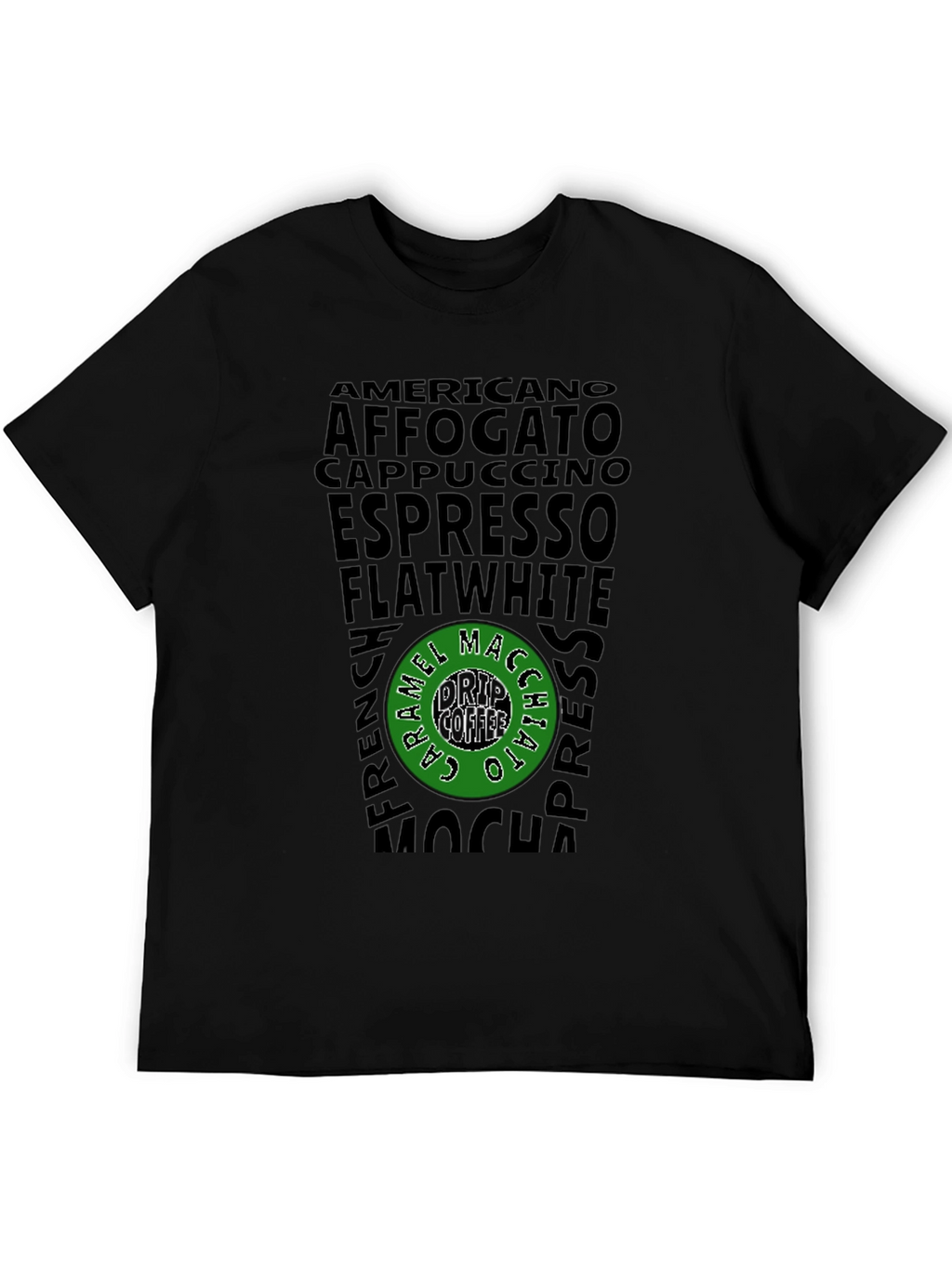 Coffee Lover T-Shirt - Black Graphic Tee