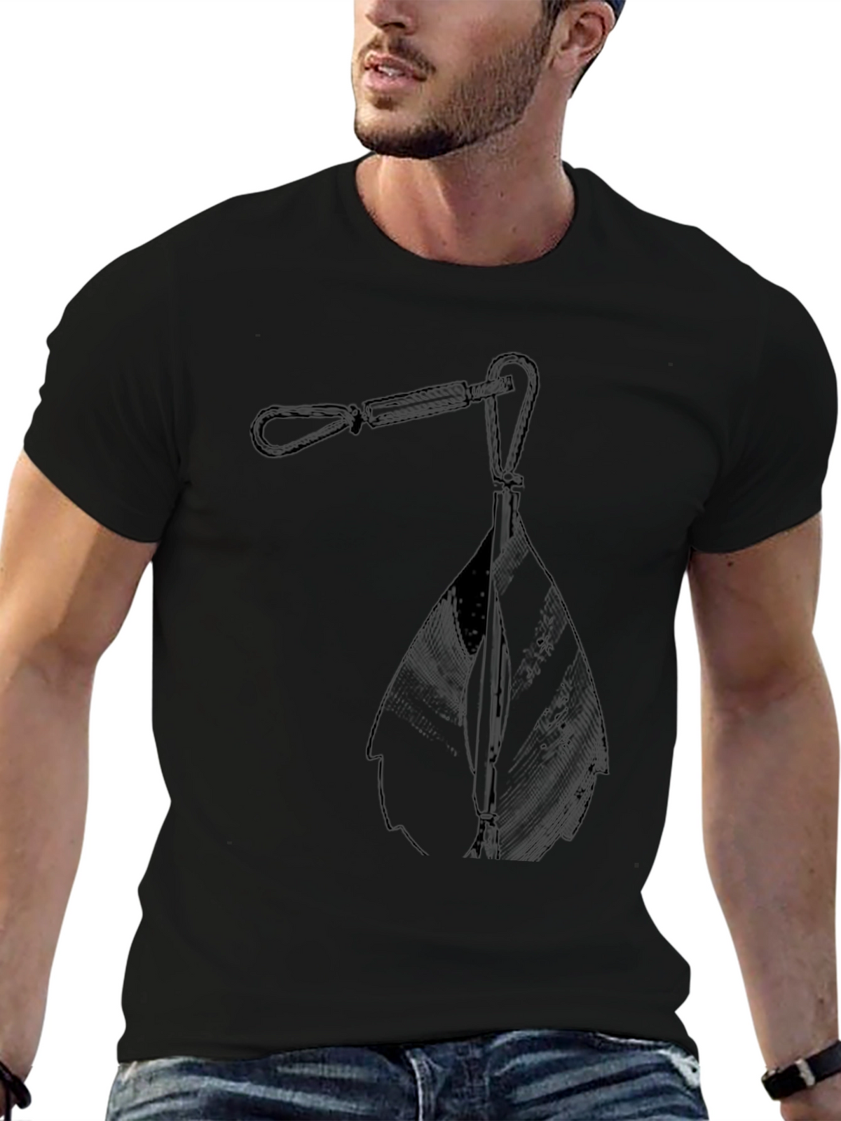 Graphic Tee - Pulley Design - Soft Cotton Blend