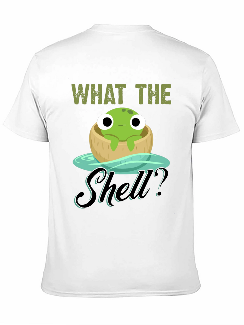 What the Shell? Frog in Coconut T-Shirt