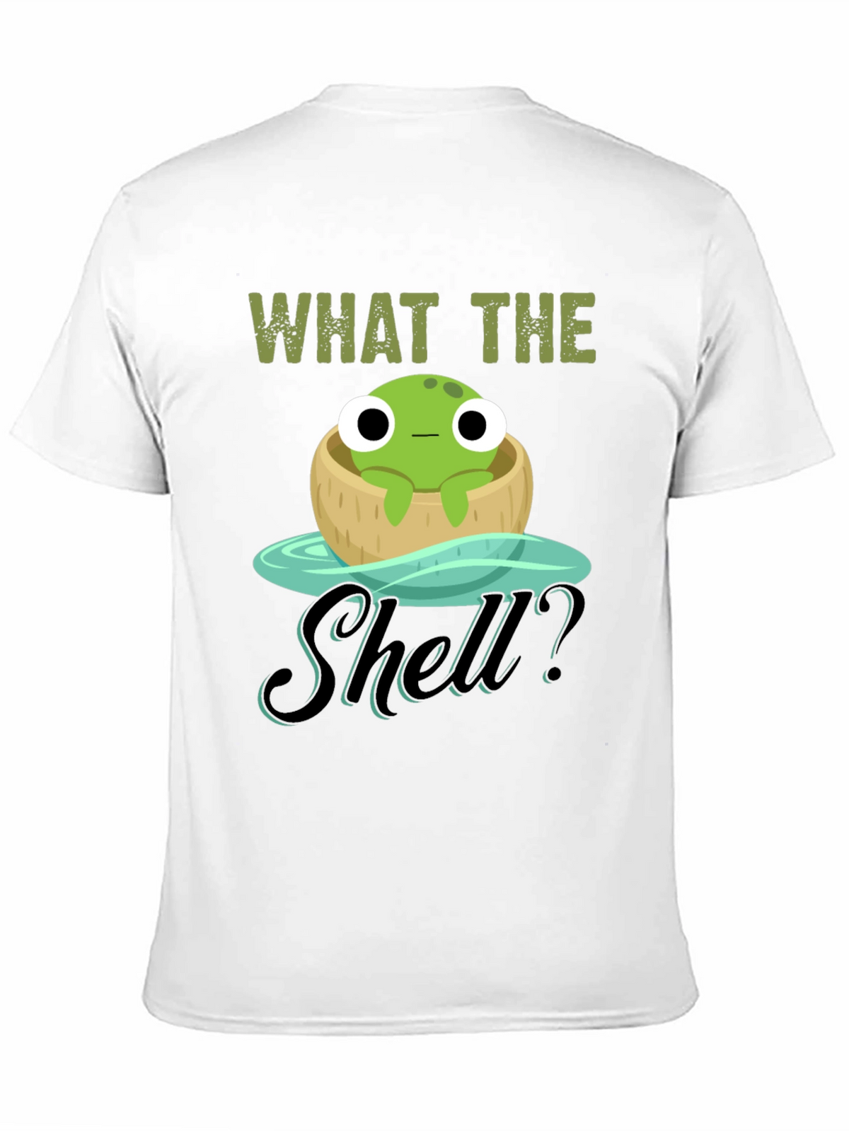 What the Shell? Frog in Coconut T-Shirt