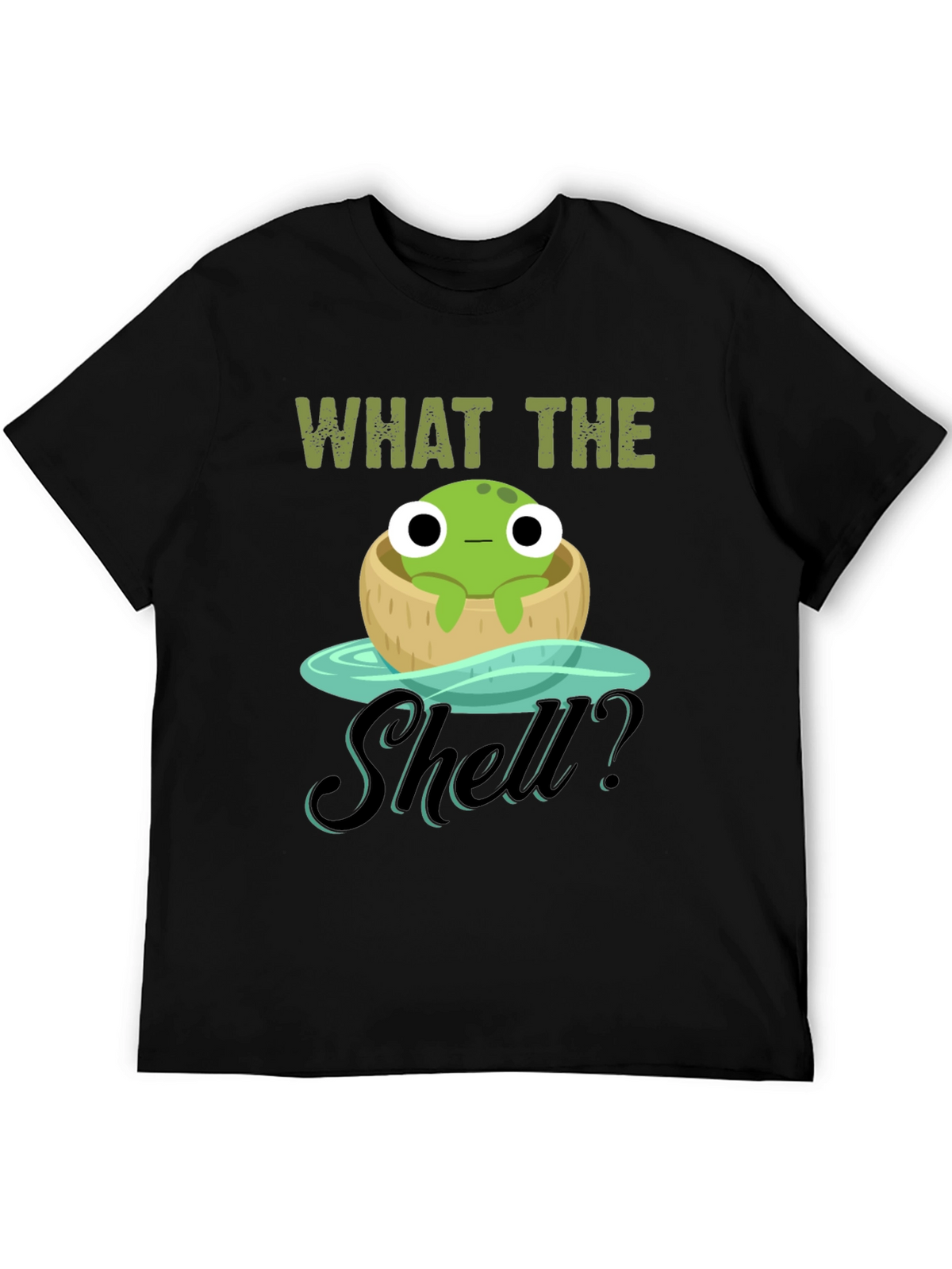 What the Shell? Frog in Coconut T-Shirt