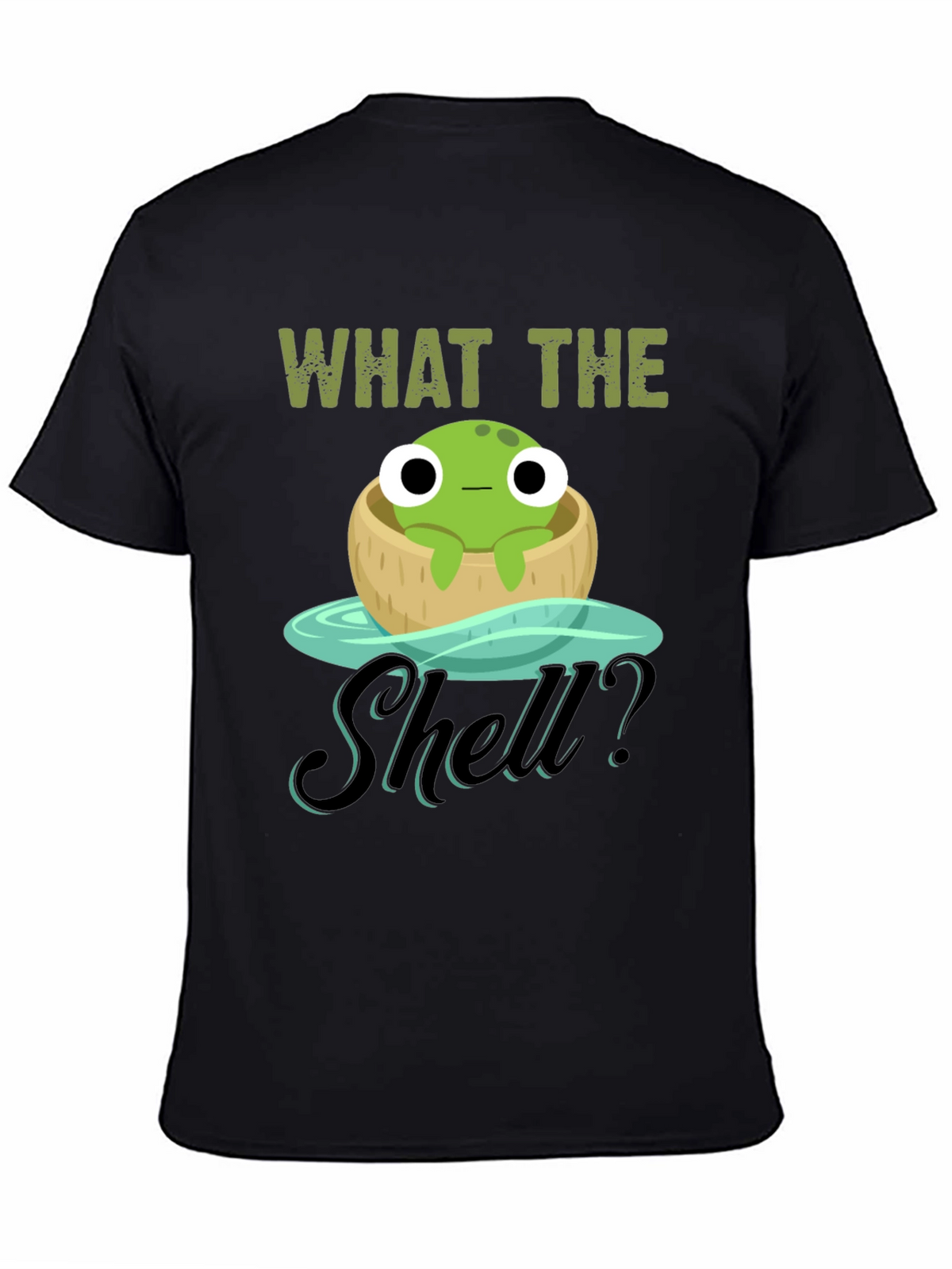 What the Shell? Frog in Coconut T-Shirt