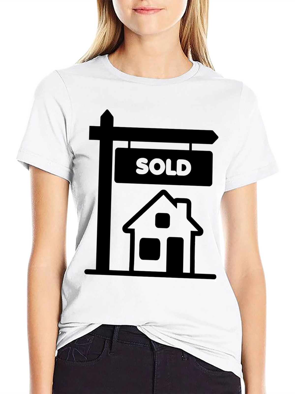 Sold House Graphic T-Shirt - Real Estate Tee