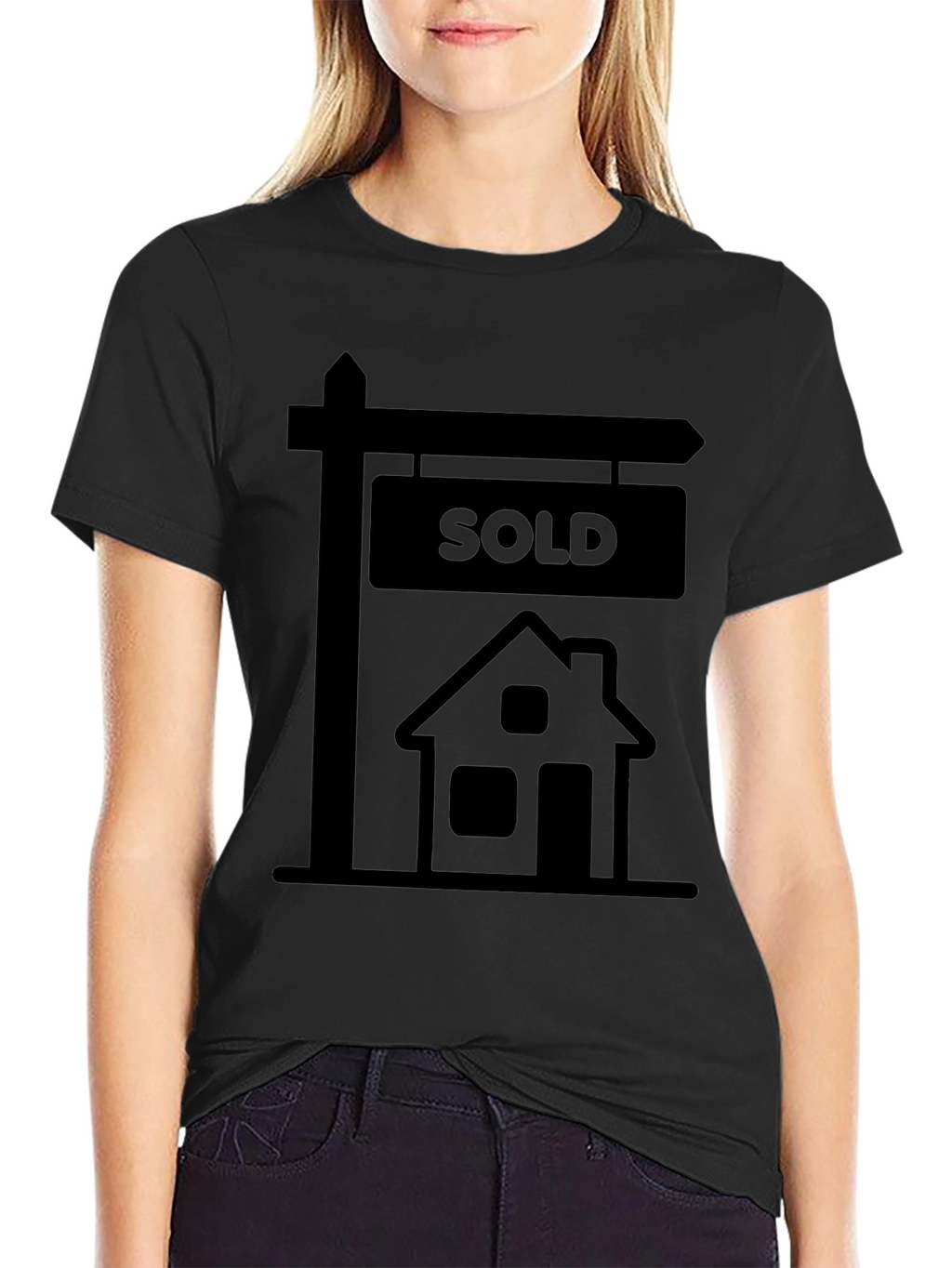 Sold House Graphic T-Shirt - Real Estate Tee