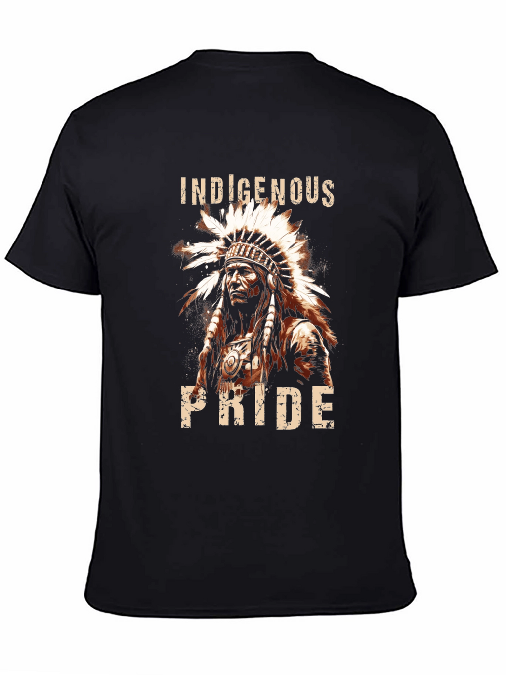 Indigenous Pride Graphic Tee - Black