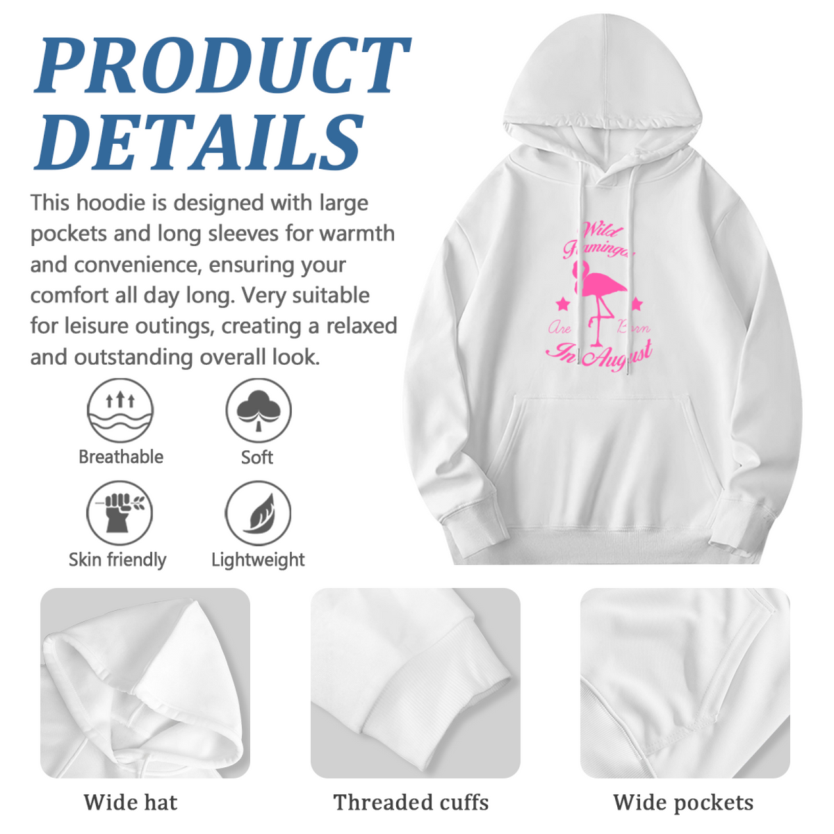 Pink Flamingo Pullover